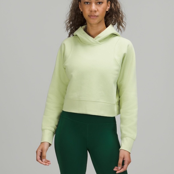 lululemon athletica Tops - Lululemon Loungeful Cropped Hoodie